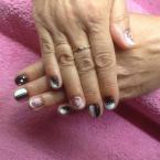 Best Nails - Fekete fehér