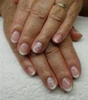 Francia virágos gél lakk