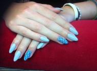 Best Nails - Szürke mintás 