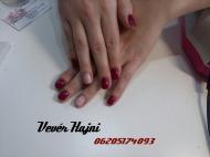 Bordó nude géllakk