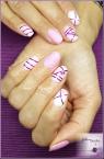 nail stripe és sugar effect