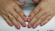 gél lakk virággal