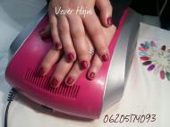 Matt bordó géllakkozás