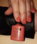 cnd shellac desert poppy