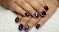 Best Nails - kék fekete 