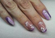 Best Nails - Virágos zselés díszítéssel