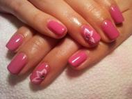 Best Nails - Valentin napi akril díszítéssel