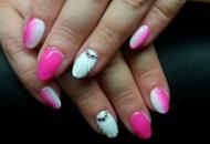 Best Nails - Nyári ombre és kagyló hatás