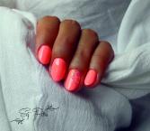 Best Nails - Neon géllakk üvegfóliával