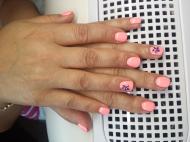 Best Nails - Gél lakk straszokkal 