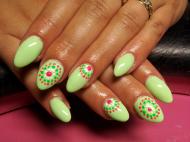 Gél lakk pöttyökkel