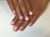 Best Nails - gél lakk kövekkel 