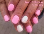 Best Nails - Rózsaszín és cukorka effect