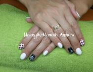 gél lakk royal zselés festés