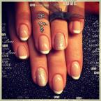 Gél lakk francia módra