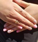 Babarózsaszín és csillám