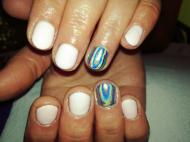 Gél lakk holo effekttel