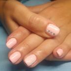 strasszos rózsaszín