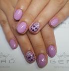 Lila Gél lakk Gerő Szépségszalon 