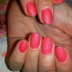 Saját köröm erősítése géllakk matt