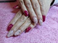 Pink konfetti