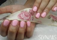 Rózsaszín gél lakk