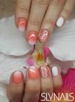 Narancs ombre géllakk