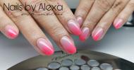 Pink ombre