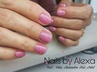 Best Nails - Reflective pink