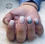 Best Nails - Milky white