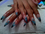 Best Nails - átmentes virágos 