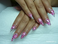 Best Nails - seethrough stiletto