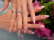 Best Nails - pink stiletto