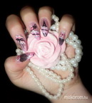 Best Nails - csipkés fodros