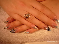 Best Nails - Fekete fehér