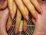 rózsaszín csillogás