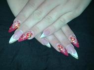 Best Nails - virágos3