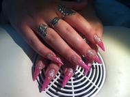 Best Nails - Porcelán stiletto2