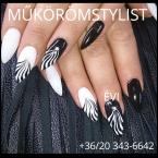 Best Nails - Fekete fehér