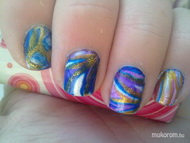 víz márvány manikűr