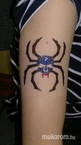 csillám tattoo