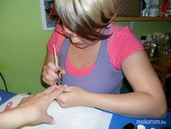 munka közben