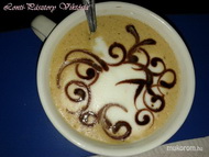 ilyen kávét készítek a vendégeimnek