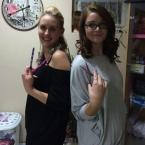 Kolleginával reklámoztuk magunkat