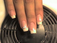 francia beépitett kővel