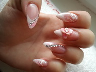 Best Nails - Porcelán virág