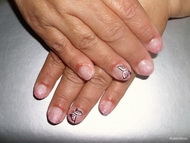 Best Nails - hálós pillangó