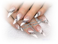 Best Nails - Combined nail decoration