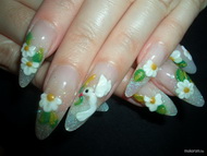 Best Nails - Combined nail decoration