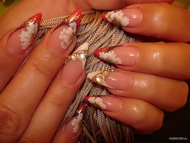 Best Nails - virágos